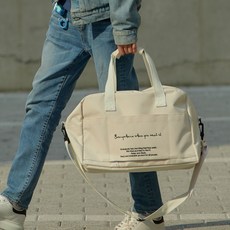 로아드로아 BAAM BOSTON BAG (BEIGE)