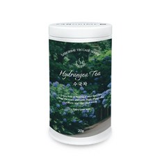 산그리메 국내산 유기농 수국차 20티백 틴케이스 고급선물용, 1개, 20개입, 1g