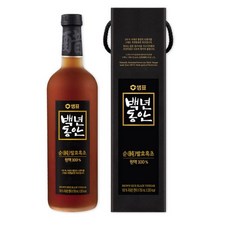 백년동안 순 발효 흑초 원액, 750ml, 17개