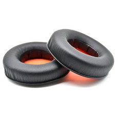 JBL 싱크로스 E50BT E50 BT S500 S700 무선 블루투스 헤드폰용 교체 이어 패드 귀마개, Black-orange, 1개