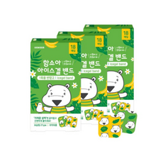 함소아 아이스겔 밴드, 혼합 색상, 4개