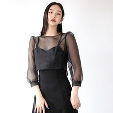 퍼프웨딩드레스