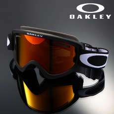 오클리 1920 O FRAME 2.0 PRO XS 아동용 스노우고글, 1. Black / Fire