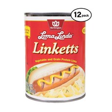 로마 린다 플랜트 베이스 비건 핫도그 567g 12캔 - Loma Linda Plant-Based - Linketts Kosher