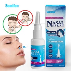 코막힘 완화 비염 스프레이 코막힘 뚫는법, 1개, 30ml