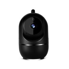 IP 카메라 와이파이 YCC365 플러스 스마트 홈 감시 카메라 자동 추적 야간 투시경 무선 실내 보안 카메라 1620P HD, 1개, 06 Only Camera Black, 21) Only Camera Black - EU 플러그