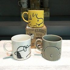 [yamaka] 야마카 스누피 머그컵 3종 택1 SN241-11, 우드 스톡