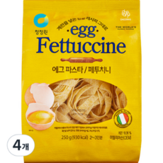 청정원 에그페투치니 파스타면 250g, 8개