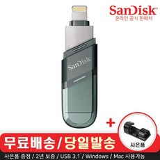 샌디스크 USB 메모리 iXpand Flip 8핀 OTG 3.0 대용량, 256GB