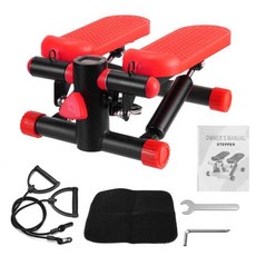  스텝머신 스텝퍼 2021 러닝 머신 타원형 트레이너 미니 에어로빅 페달 운동기 다리, 금 