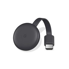 Google Chromecast 3세대 미디어 스트리머 - 블랙, 1개