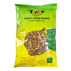 [제이케이푸드] 크리스피 어니언 1kg 양파 후레이크, G.크리스피 어니언 1kg, 1개