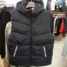 리트머스 NC부산대점 포켓 워딩 장식 후드 다운베스트 LJ9-WU935