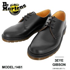 [국내 정품]닥터 마틴 Dr.Martens 1461 PW 3EYE SHOE 3홀 남성 레더 슈즈(국내 정품]10078001 Black Smoo