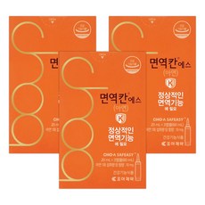 조아제약 면역칸 에스, 3개, 60ml