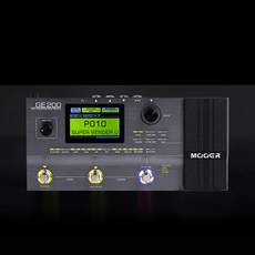 Mooer Audio GE200 무어오디오 멀티이펙터 (어댑터포함) / 오늘 출고, GE200+3M케이블+피크