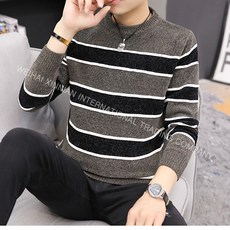 티피 가을과 겨울 남자 라운드 넥 스웨터BS1320