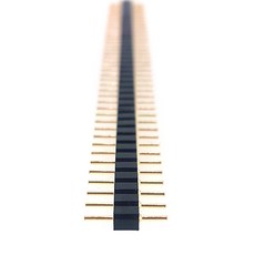 2.54mm 40핀 일자 둥근 핀헤더 1x40 Round Header Pin