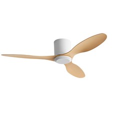 우드실링팬 무음 천정선풍기 씰링팬 거실 침질 천장 선풍기, 올화이트(106cm)42인치+컨버터플라이