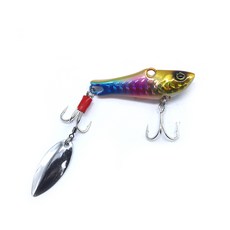 호라이즌 메탈바이브 메탈지그 바이브레이션 스핀바이브 블레이드, 골드 레인보우, 20g K0221, 1개