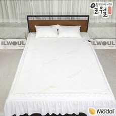 24년형 일월 밤나무 추출 천연 프리미엄 모달 카본매트 탄소 전기매트 워셔블 전기요 (보관가방 포함) 싱글 더블, 더블 140x180