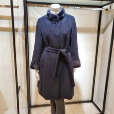 고세알파카밍크코트