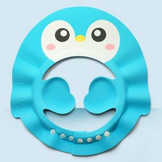 [해외 직송]뉴타임즈 샴푸캡 유아목욕 욕실용품 베이비 샴푸 키즈 헤어캡 베이비 실리콘 방수캡 귀마개 XZ12 A25, 07 블루
