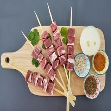 자연양갈비 호주산 램 냉장 냉동 양꼬치 캠핑 양고기 500g [원산지:호주], 1개