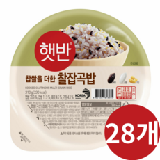 햇반 매일찰잡곡밥 210g 36개