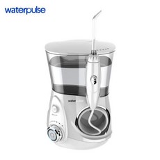 가정용 스케일러 휴대용치실 구강 클리너 Waterpulse V660 물 치실 전기 관수기 치아 치과 스파 청소, 1개, 3) WHITE - AU