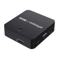 비디오테이프 복원 HD AV 캡처 카드 CVBS 테이프 레코더 아날로그 디지털 변환, 표준 검정 +32G 카드