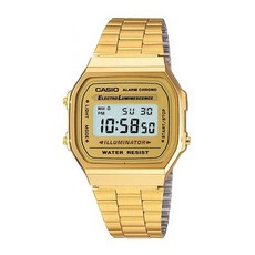 CASIO 카시오 남성용 메탈시계 A168WG-9W