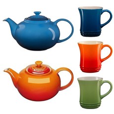 르쿠르제 티팟세트 티머그 Le Creuset PG0328 PG8006, 머그(레드)