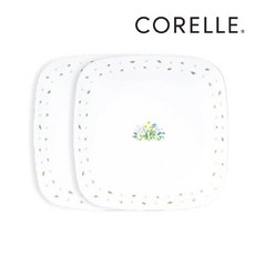 코렐 허브 사각중접시 2P
