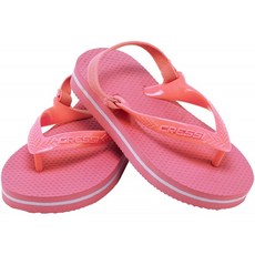 Cressi Youth Baby Beach Flip Flops with Strap for Pool Unisex Pink 6/7 UK (23/24 EU)