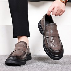 로뉴비러 편안하고 트렌디한 캐주얼 소프트 남성구두
