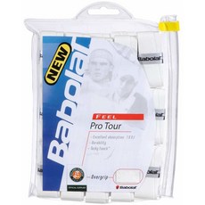 Babolat 바볼랏 657002 프로 투어 테니스 라켓 오버 그립 30팩 세트, 사이즈One Size, one option