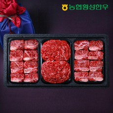 1등급 어사품 횡성 갈비정육세트 2호 1.7kg (찜갈비 600g x 2팩+불고기 500g), 1등급 어사품 횡성 갈비정육세트 2호 1.7kg (찜갈, 1개