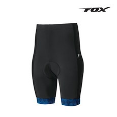 M모터스 자전거바지 폭스라이더스 P105 5부 타이즈, 블루:XL