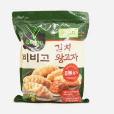 비비고 업소용 대용량 중국집 간식 안주 냉동 식품 만두 딤섬 김치왕교자 1kg 1봉