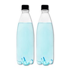 [유페트] 750ml 탄산병 28파이 36개입 검정캡 투명 호프용기 맥주용기