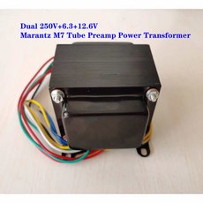 마란츠 M7 진공관 프리 앰프 전력 변압기 85W 입력 220V 출력 250V-0-250V 100ma 0-6.3V 1.5A 0-12.6V 2A, 01 1pcs transformer, 1개