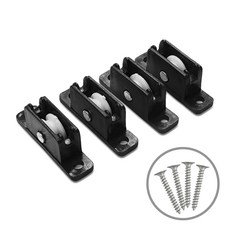 청정드림 알루미늄샤시용 방충망 바퀴 롤러 피스포함, 4개