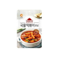 청정원 고메레시피 국물떡볶이양념140g, 2개, 140g