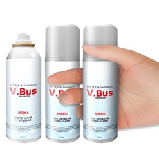 브이버스 스프레이식 소독제 3개 50ml 세니타이저 휴대용소독제, 휴대용 기구살균제 50ml