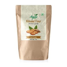 pexal Agile Organic Fine Almond Flour 500g | Naturally Protein-Rich | Blanched Almond Powder