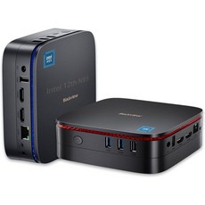 블랙뷰 MP60 미니 PC 인텔 12차 N95 최대 3.4GHz Mini Desktop Computer 16GB RAM 512GB SSD Windows 11 Pro 지원 듀얼