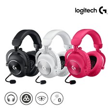 [로지텍코리아 정품] 로지텍G PRO X 2 LIGHTSPEED 로지텍 무선 게이밍 헤드셋, 블랙