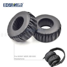 BGWORLD 이어 패드 방풍 귀 가리개 쿠션 커버 Sony MDR XB 1000 XB1000 용 ?, 상세내용참조