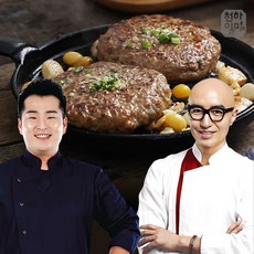 천하일미 홍석천 이원일 떡갈비 160g 전통/매콤 15팩 [총30장], 떡갈비(전통)15팩, 15개